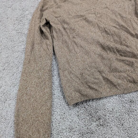 Croft & Barrow 100% Cashmere light brown sweater size Medium - Picture 2 of 8
